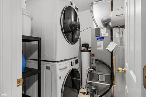Laundry room at 4921 Fields Boulevard, Indianapolis, IN