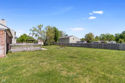 Yard at 4921 Fields Boulevard, Indianapolis, IN
