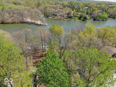 Aerial view at 7897 N Lasalle Road, Morgantown, IN