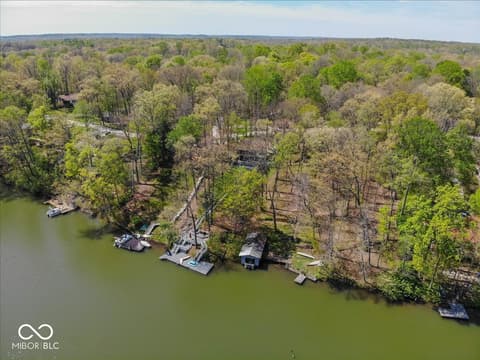 Aerial view at 7897 N Lasalle Road, Morgantown, IN