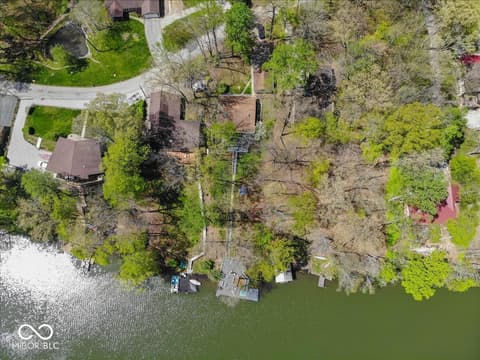 Aerial view at 7897 N Lasalle Road, Morgantown, IN