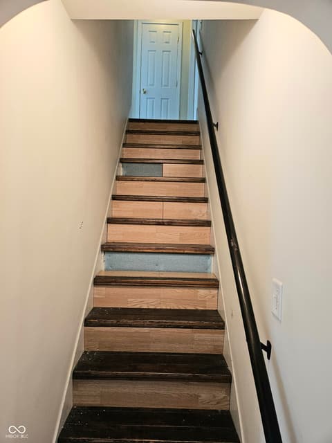 Stairs — 214 E 9th Street, Rushville, IN