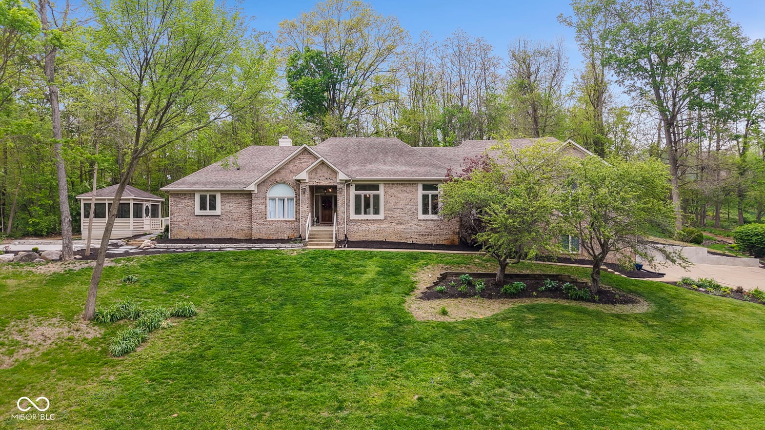 Front exterior at 1126 Timber Climb Drive, Avon, IN