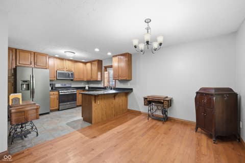 Kitchen at 5475 Steven Drive, Greenwood, IN