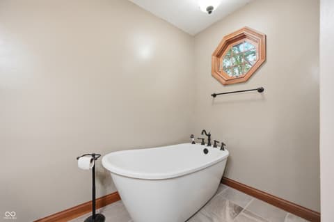 Primary bathroom at 5475 Steven Drive, Greenwood, IN