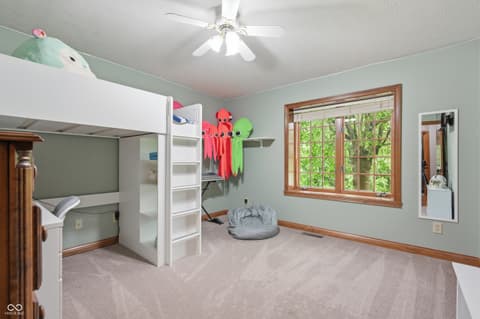 Bedroom at 5475 Steven Drive, Greenwood, IN