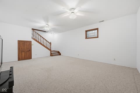 Basement at 5475 Steven Drive, Greenwood, IN