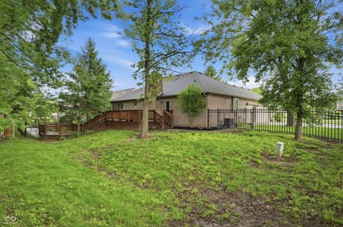 Yard at 5475 Steven Drive, Greenwood, IN