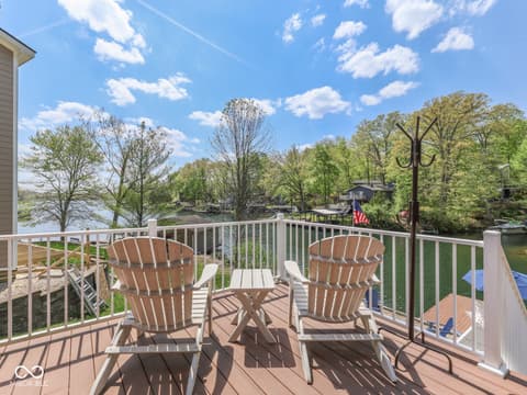Outdoor living area at 7888 Laurel Drive, Nineveh, IN