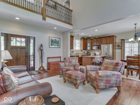 Living room at 7888 Laurel Drive, Nineveh, IN