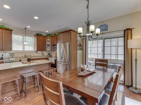 Dining room at 7888 Laurel Drive, Nineveh, IN