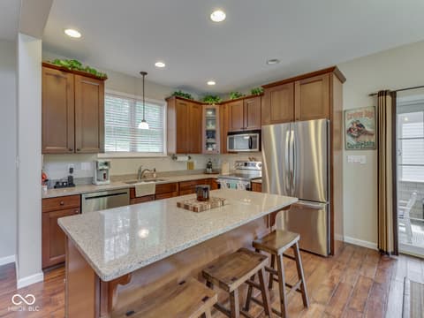 Kitchen at 7888 Laurel Drive, Nineveh, IN