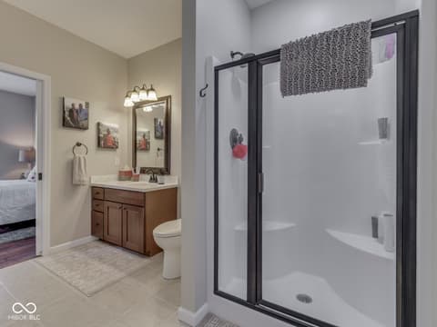 Bathroom at 7888 Laurel Drive, Nineveh, IN