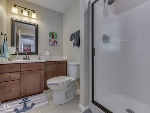 Bathroom at 7888 Laurel Drive, Nineveh, IN