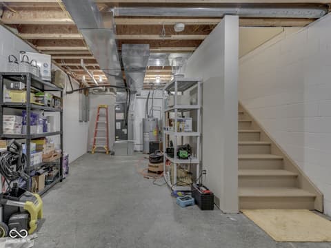 Basement at 7888 Laurel Drive, Nineveh, IN