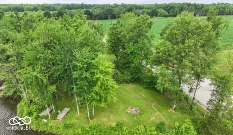Aerial view at 4210 S County Road 400 E, North Vernon, IN
