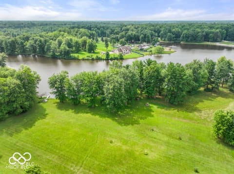 Aerial view at 4210 S County Road 400 E, North Vernon, IN