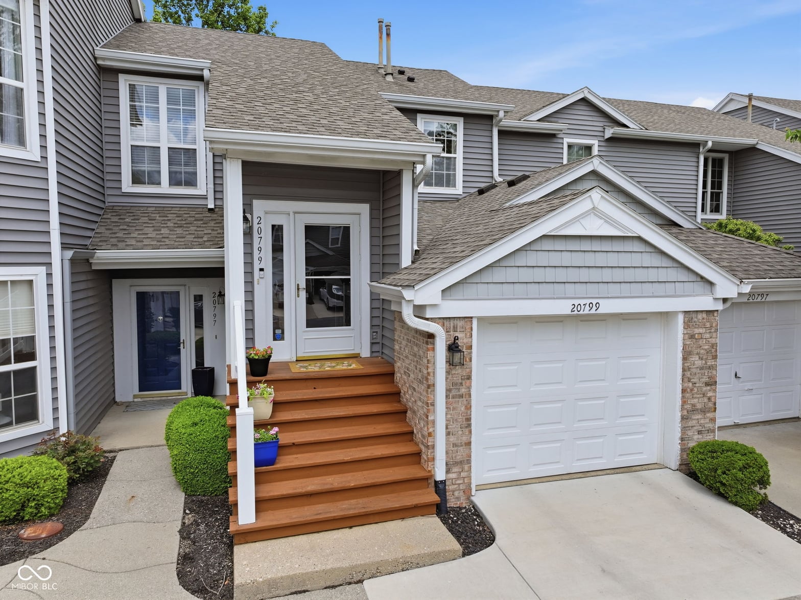 Front exterior at 20799 Waterscape Way, Noblesville, IN