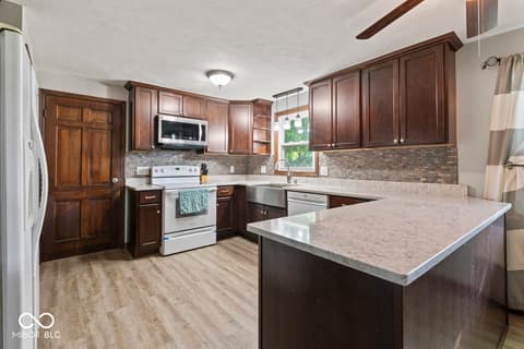Kitchen at 124 N Roby Drive, Anderson, IN
