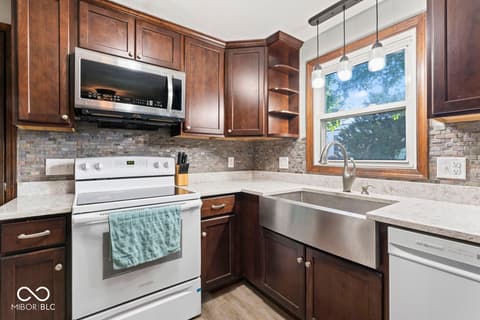 Kitchen at 124 N Roby Drive, Anderson, IN