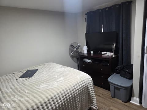 Bedroom at 114 National Avenue, Indianapolis, IN