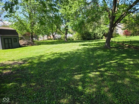 Yard at 114 National Avenue, Indianapolis, IN