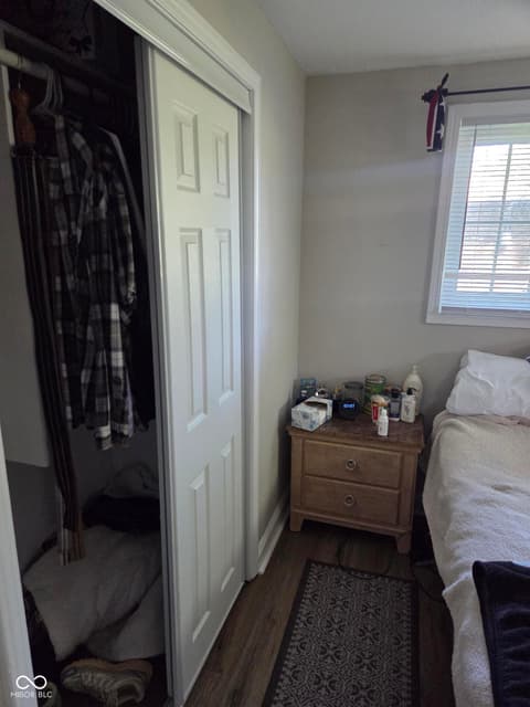 Bedroom at 114 National Avenue, Indianapolis, IN
