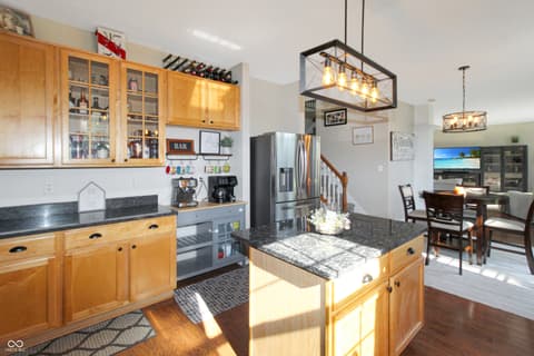 Kitchen at 13851 N Layton Mills Court, Camby, IN