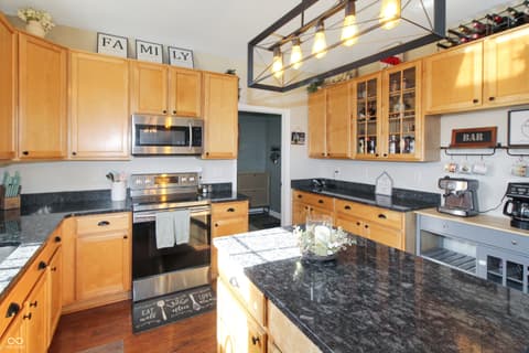 Kitchen at 13851 N Layton Mills Court, Camby, IN