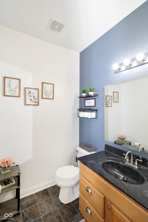 Bathroom at 13851 N Layton Mills Court, Camby, IN