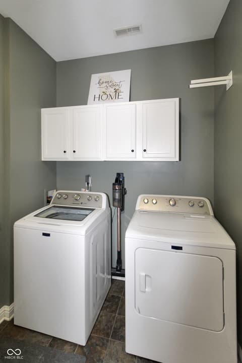 Laundry room at 13851 N Layton Mills Court, Camby, IN