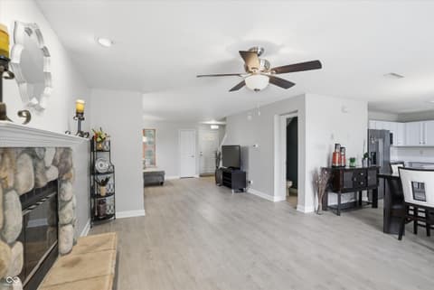 Living room at 14814 Drayton Drive, Noblesville, IN