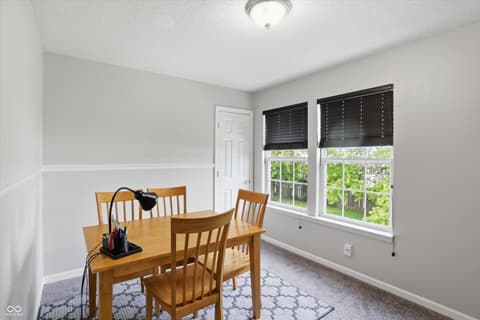 Dining room at 14814 Drayton Drive, Noblesville, IN
