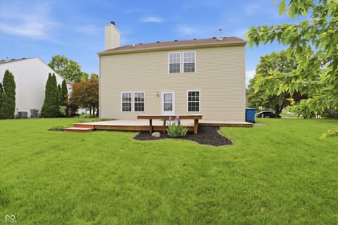 Backyard at 14814 Drayton Drive, Noblesville, IN