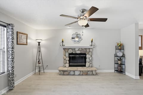 Living room at 14814 Drayton Drive, Noblesville, IN