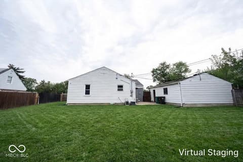 Backyard at 6515 W 11th Street, Indianapolis, IN