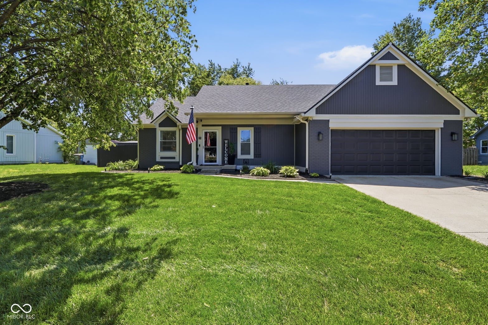 Front exterior at 7783 Kemble Court, Fishers, IN