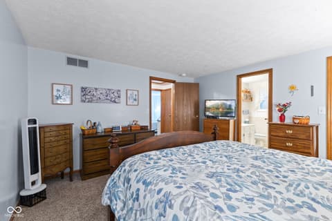 Bedroom at 3727 Oil Creek Drive, Indianapolis, IN