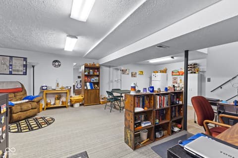 Home office at 3727 Oil Creek Drive, Indianapolis, IN