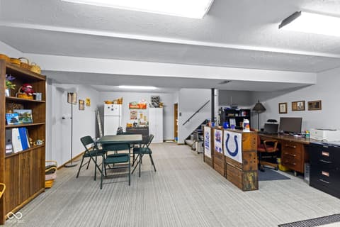 Home office at 3727 Oil Creek Drive, Indianapolis, IN