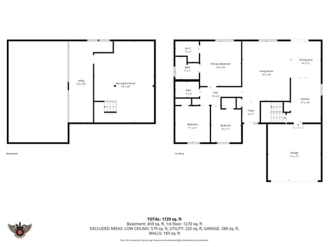 Floor Plan — 3727 Oil Creek Drive, Indianapolis, IN