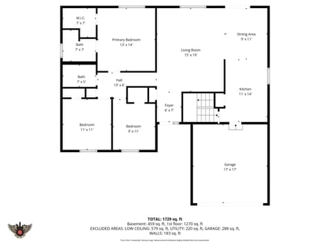 Floor Plan — 3727 Oil Creek Drive, Indianapolis, IN