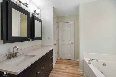 Bathroom at 6991 N Baltimore Road, Monrovia, IN