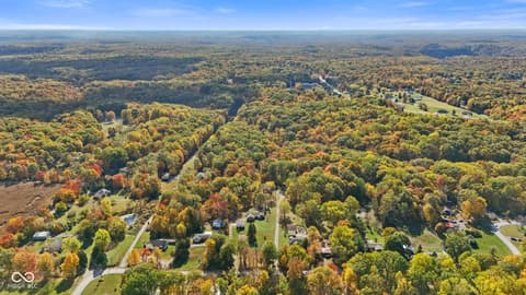 Aerial view at 6991 N Baltimore Road, Monrovia, IN