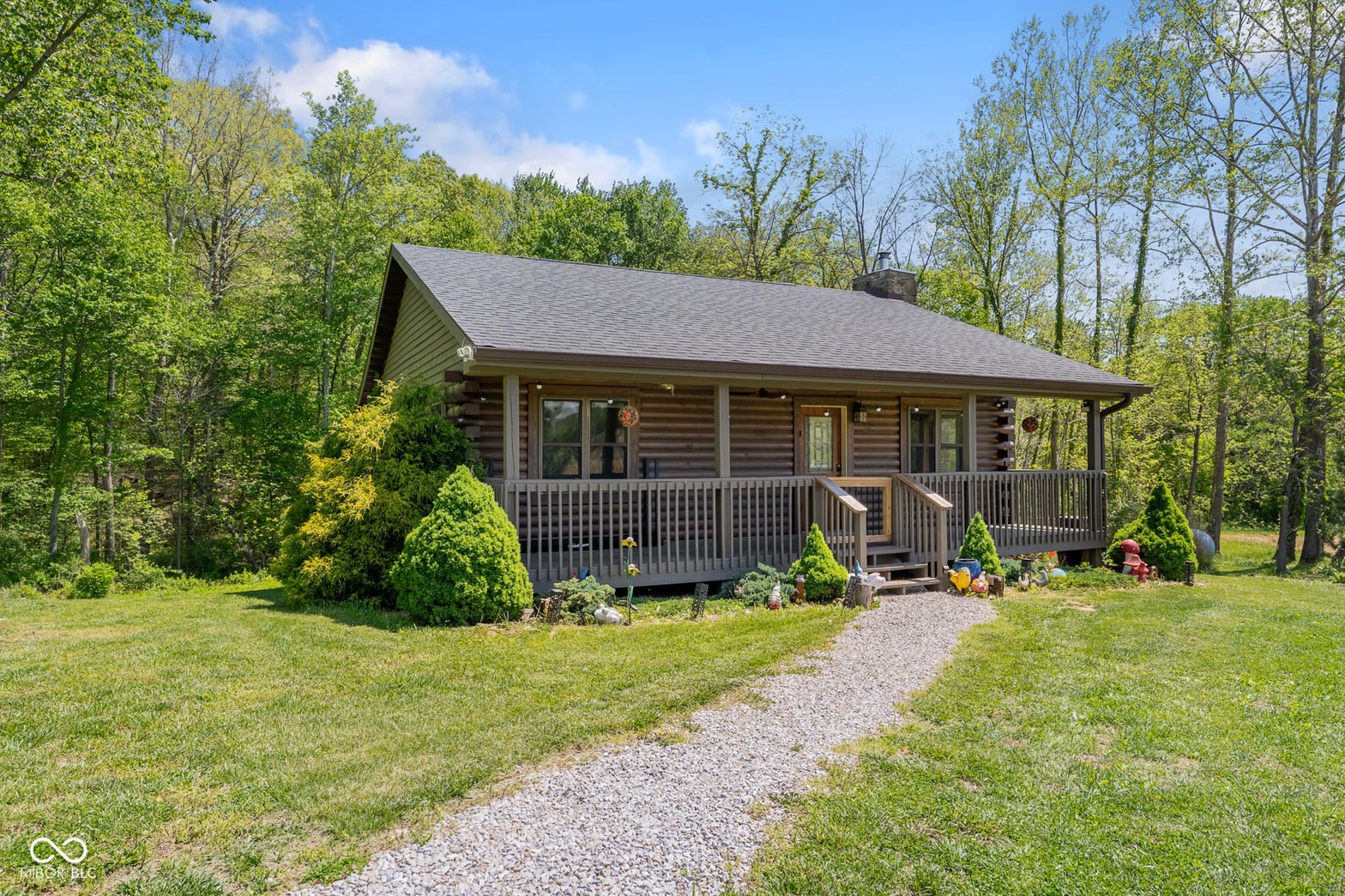Front exterior at 755 Gatesville Road, Morgantown, IN