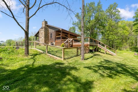Side exterior at 755 Gatesville Road, Morgantown, IN