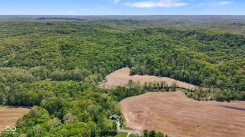 Aerial view at 755 Gatesville Road, Morgantown, IN