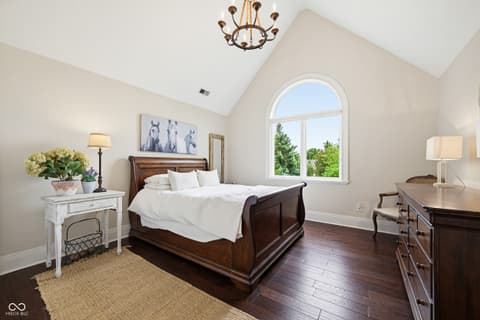 Primary bedroom at 7436 Glenvista Place, Fishers, IN