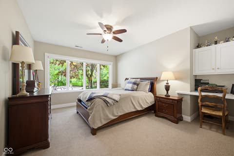Primary bedroom at 7436 Glenvista Place, Fishers, IN