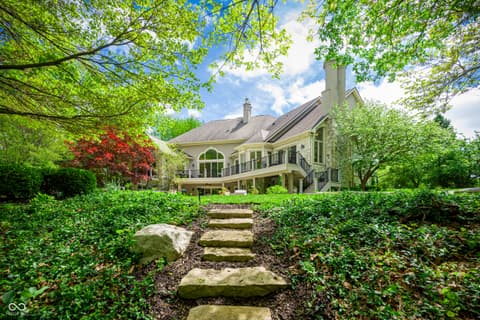 Backyard at 7436 Glenvista Place, Fishers, IN
